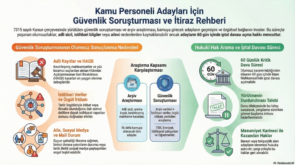 Güvenlik Soruşturması İptal Davası